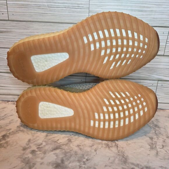 Adidas Yeezy Boost 350 V2 Citrin Non-Reflective Men's 10 FW3042 Used VERY Clean - Picture 5 of 9